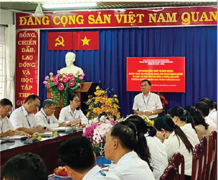 Trung tâm Bảo trợ xã hội Chánh Phú Hòa đẩy mạnh cải cách hành chính gắn với chuyển đổi số